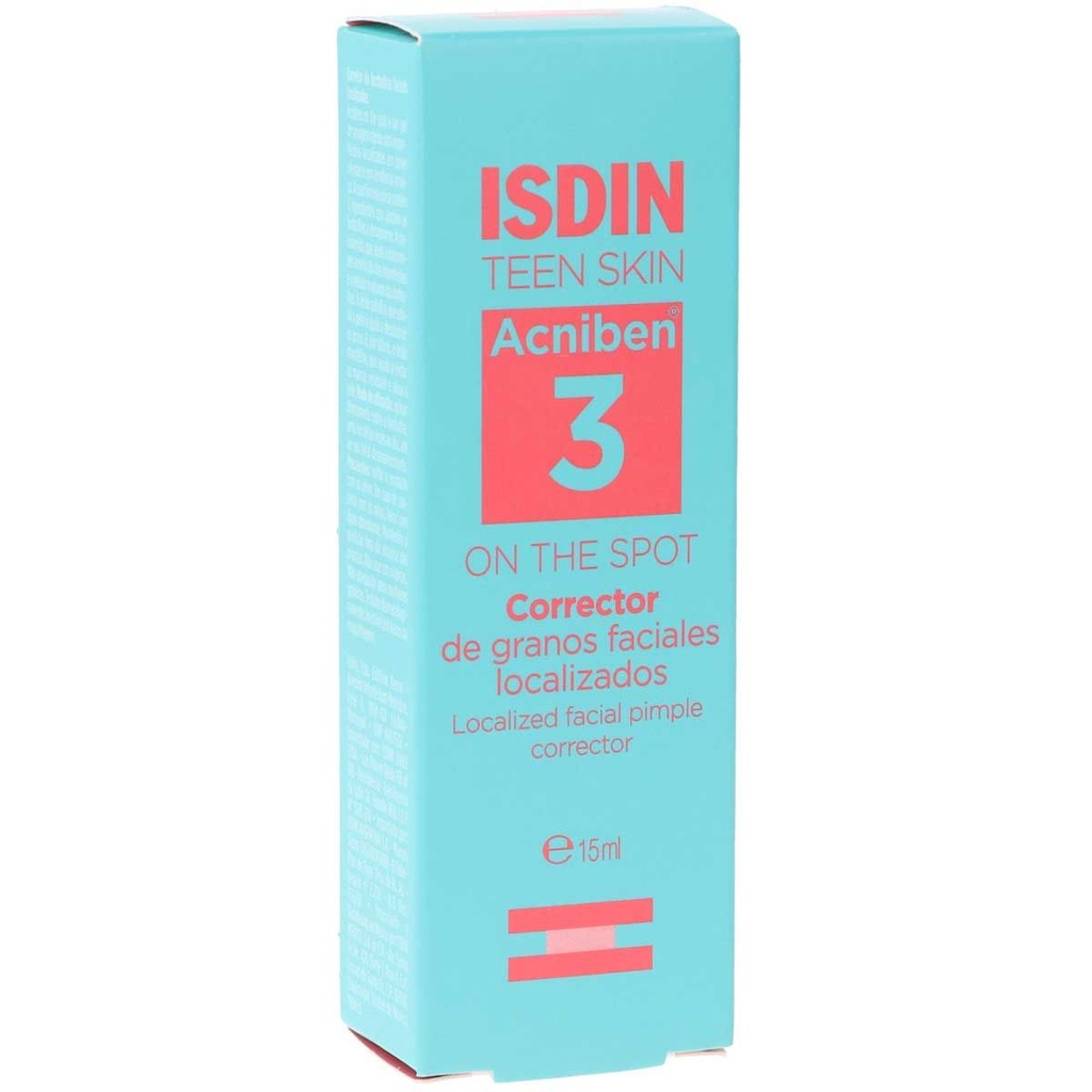 ISDIN ACNIBEN ON THE SPOT  PASO 3