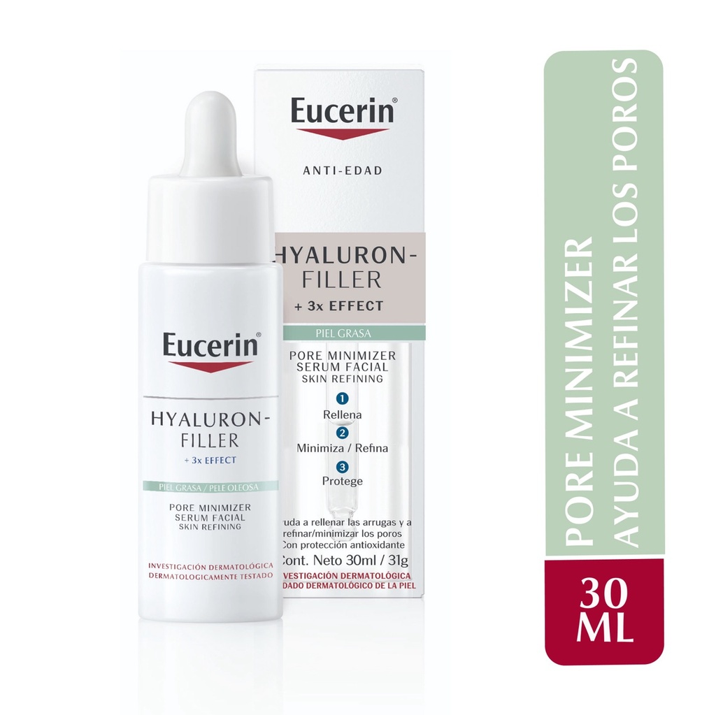 EUCERIN HYALURON FILLER +3X EFFECT PORE MINIMIZER SERUM