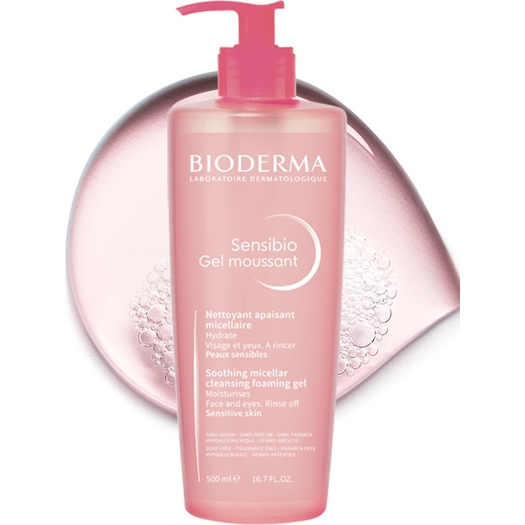 BIODERMA SENSIBIO GEL MOUSSANT 500 ML 