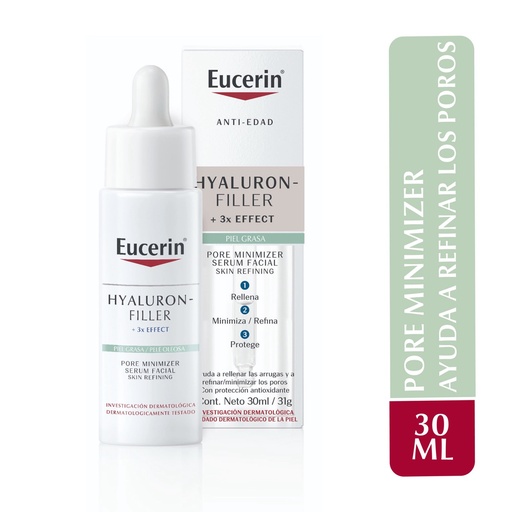 EUCERIN HYALURON FILLER +3X EFFECT PORE MINIMIZER SERUM