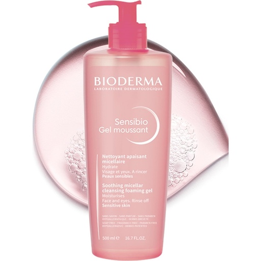 BIODERMA SENSIBIO GEL MOUSSANT 500 ML 