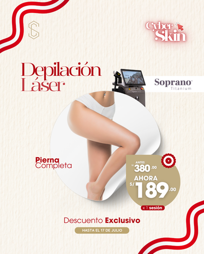 Depilación Láser - Piernas Completas