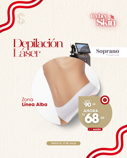 Depilación Láser - Línea Alba