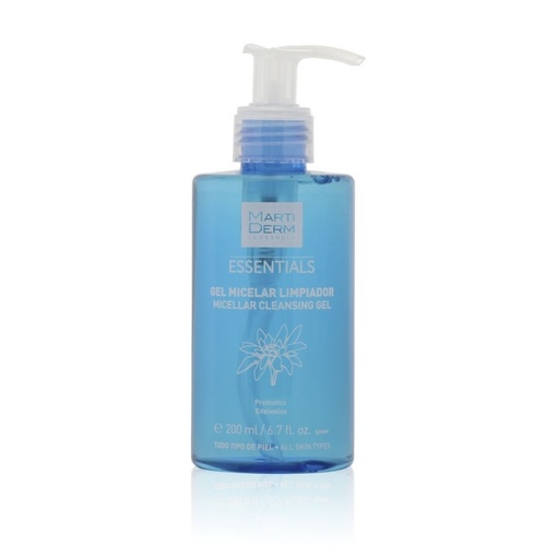 [10011] ESSENTIALS GEL MICELAR LIMPIADOR - MARTIDERM